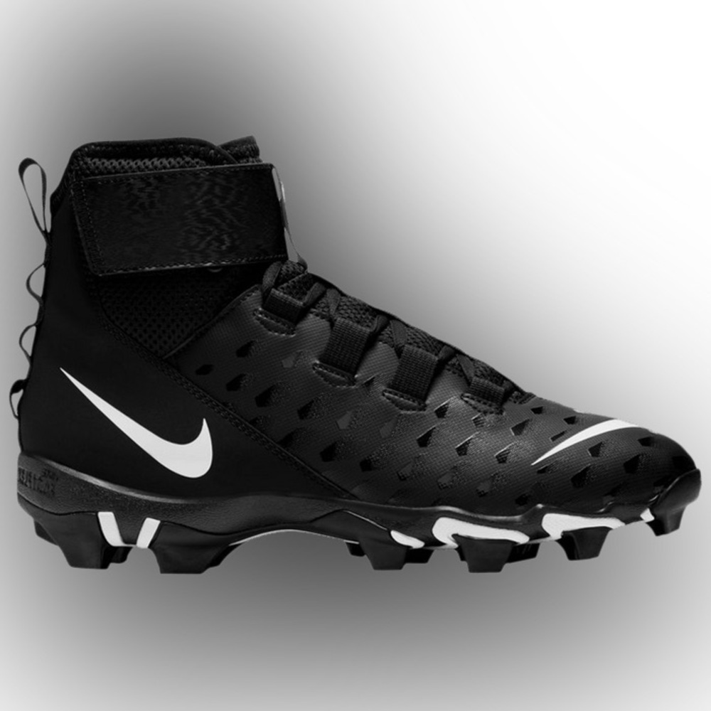 Nike Force Savage Shark 2 'Black White' Cleats